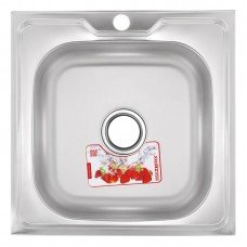 Кухонная мойка накладная ZerixZ5050-04-160E (Satin) (ZX1608) Кухонная мойка накладная ZerixZ5050-04-160E (Satin) (ZX1608)
