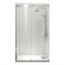 Дверь в нишу Koer SR SD01-120x200-TR-02 прозрачное стекло Easy Clean 8мм, никель (KR5379) Дверь в нишу Koer SR SD01-120x200-TR-02 прозрачное стекло Easy Clean 8мм, никель (KR5379)