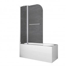 Шторки стеклянные на ванну Koer SR BS04-95x140-TR-01 прозрачное стекло 6мм, хром (KR5403) Шторки стеклянные на ванну Koer SR BS04-95x140-TR-01 прозрачное стекло 6мм, хром (KR5403)