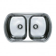 Мойка кухонная Haiba 80x49 Double (polish) (HB0573)