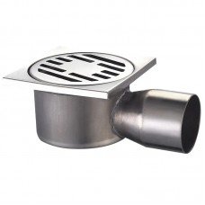 Душевой трап из нержавеющей стали Champion Drain-02-10x10-90 (угловой отвод) (CH6144) Душевой трап из нержавеющей стали Champion Drain-02-10x10-90 (угловой отвод) (CH6144)