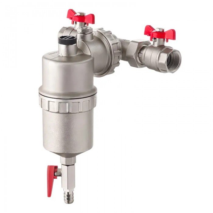 Сепаратор шламу універсальний магнітний з кранами 3/4" Koer KR.1272 (KR3123) Сепаратор шламу універсальний магнітний з кранами 3/4" Koer KR.1272 (KR3123)