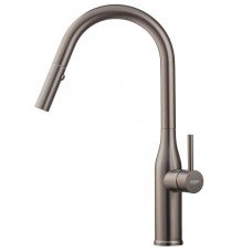 Кухонный смеситель с выдвижным изливом KOER KI-70004-07 (нерж. сталь) (KR3387) Кухонный смеситель с выдвижным изливом KOER KI-70004-07 (нерж. сталь) (KR3387)