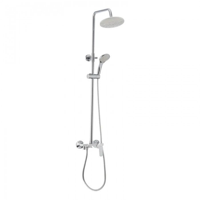 Душова колона зі змішувачем Mixxus Premium SOFIA White/Chr-009-J (MI1667) Душова колона зі змішувачем Mixxus Premium SOFIA White/Chr-009-J (MI1667)