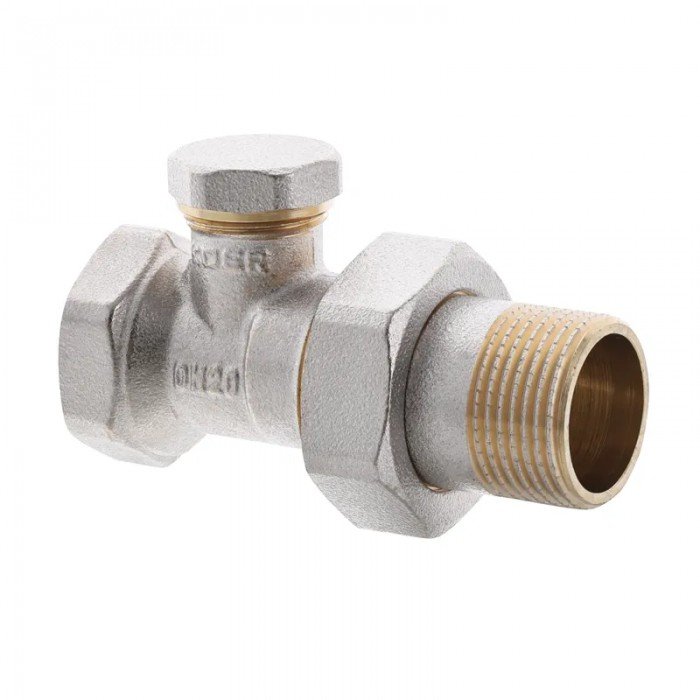 Кран вентильний 1/2x1/2 Koer KR.904 (KR0005) Кран вентильний 1/2x1/2 Koer KR.904 (KR0005)