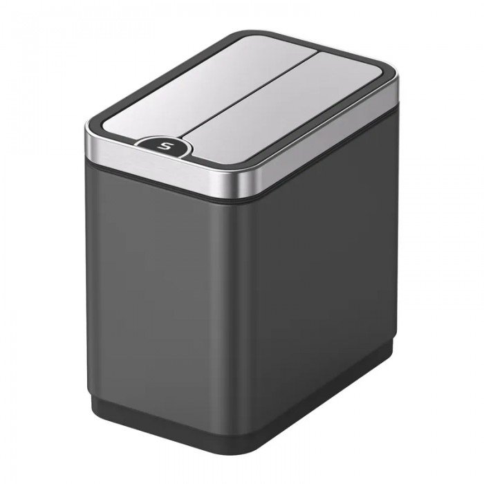 Мусорное ведро сенсорное прямоугольное Koer TC-020112-07 12 л цвет графит (KR5583) Мусорное ведро сенсорное прямоугольное Koer TC-020112-07 12 л цвет графит (KR5583)