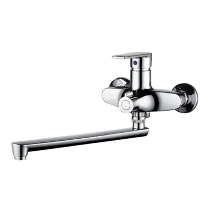 Смеситель для ванны Plamix Oscar-006 Euro.Chrome (без шланга и лейки) (PM0617) Смеситель для ванны Plamix Oscar-006 Euro.Chrome (без шланга и лейки) (PM0617)