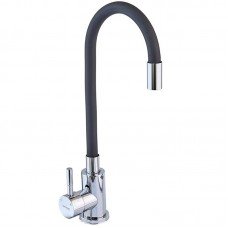 Смеситель для кухни Mixxus SUS-011 Chrome Refl.Black (нерж. сталь) (MI6223)
