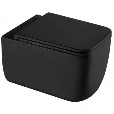 Унитаз подвесной Mixxus Premium DIVERSE-0301-T1 BLACK 530х365х373mm, система смыва TORNADO 1.0 (MP6 Унитаз подвесной Mixxus Premium DIVERSE-0301-T1 BLACK 530х365х373mm, система смыва TORNADO 1.0 (MP6
