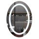 Зеркало Mixxus PLAIN MV02-50x70 с Led Touch, Anti-fog, димером, регулятором яркости, часами (MI6010