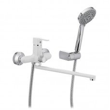 Смеситель для ванны Ibergrif Square M13122W (IB0035) Смеситель для ванны Ibergrif Square M13122W (IB0035)