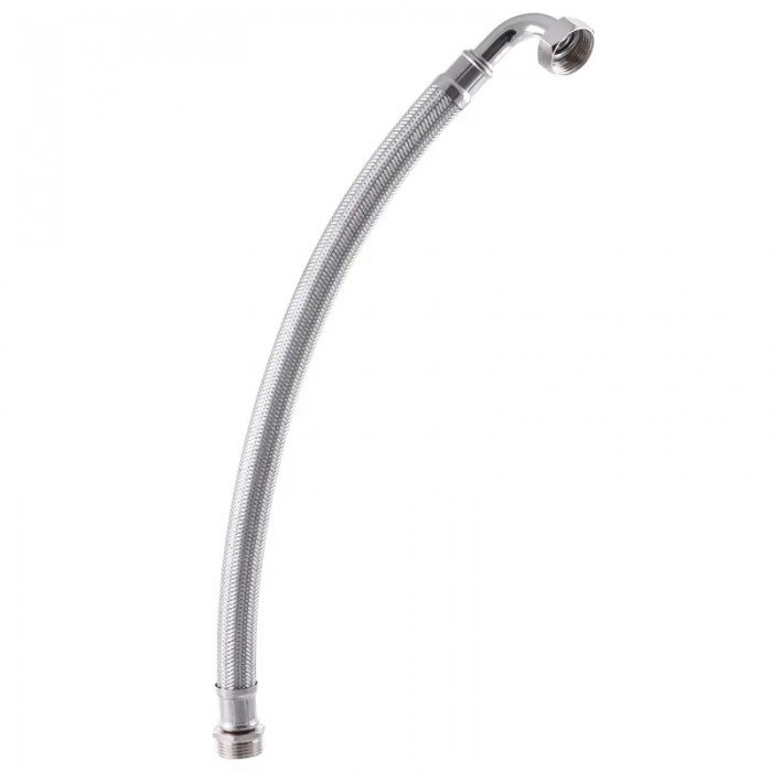 Антивибрационный шланг Vodomet DS-5207-60 нерж.сталь, гайка-латунь, 1", D-27мм., L-60см. (VO4212)