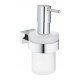 Дозатор жидкого мыла Grohe Essentials Cube New (40756001) Дозатор жидкого мыла Grohe Essentials Cube New (40756001)