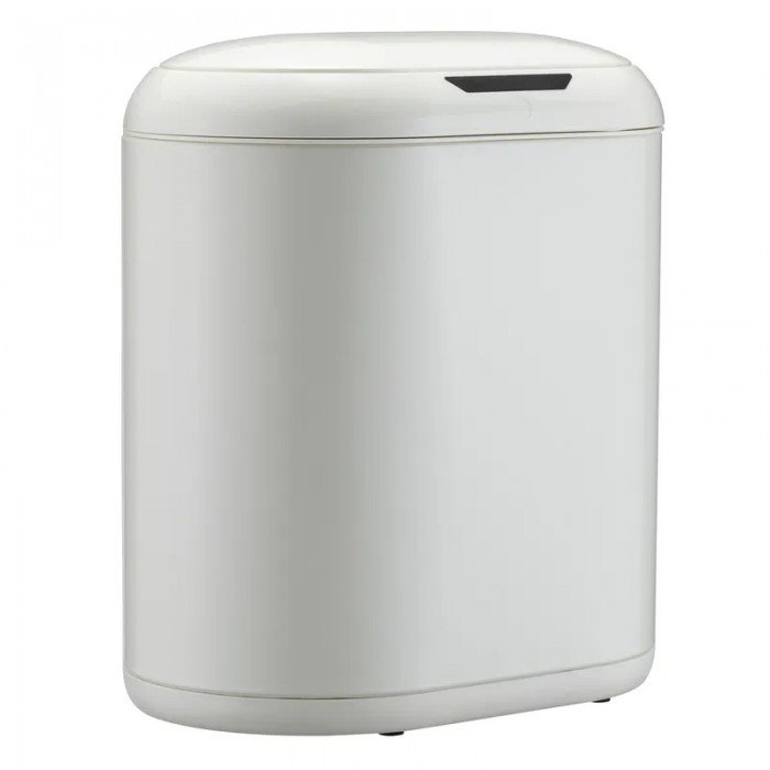 Мусорное ведро сенсорное овальное Mixxus Premium Topper-TC0112 White 12л цвет белый (MI7082) Мусорное ведро сенсорное овальное Mixxus Premium Topper-TC0112 White 12л цвет белый (MI7082)