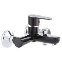 Змішувач для ванни Plamix Vega-009 Чорний (без шланга і лійки) (PM0574) Змішувач для ванни Plamix Vega-009 Чорний (без шланга і лійки) (PM0574)