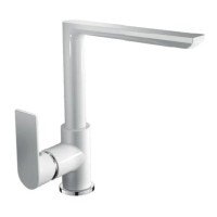 Смеситель для кухни HAIBA ALEX 018 WHITE-CHROME (HB9569)