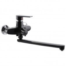 Змішувач для ванни Plamix Oscar-006 Euro Чорний (без шланга і лійки) (PM0600) Змішувач для ванни Plamix Oscar-006 Euro Чорний (без шланга і лійки) (PM0600)