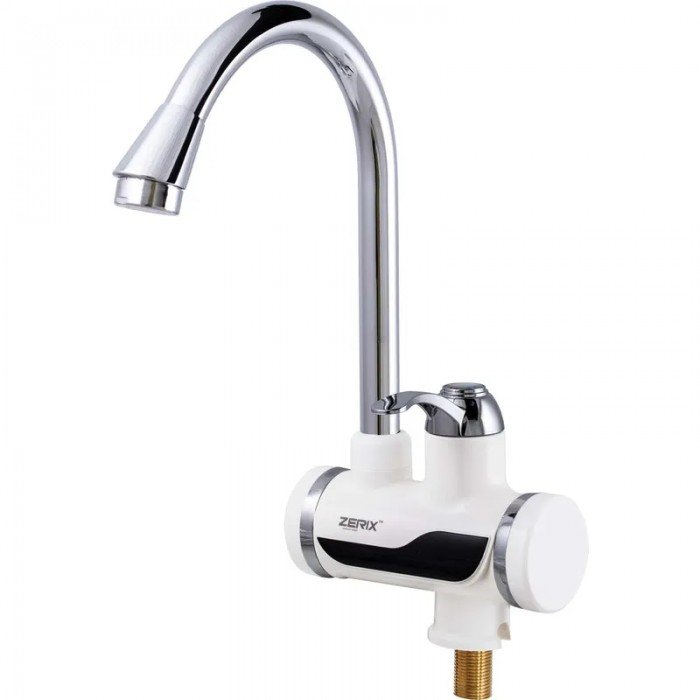 Проточный водонагреватель Zerix ELW02-E (с индик. темп.) (ZX0448)