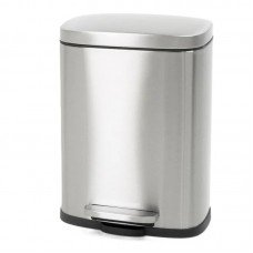 Мусорное ведро с плавным закрытием прямоугольное Mixxus Bevel-TC0105 SS Color 5л цвет нержавейка (M Мусорное ведро с плавным закрытием прямоугольное Mixxus Bevel-TC0105 SS Color 5л цвет нержавейка (M