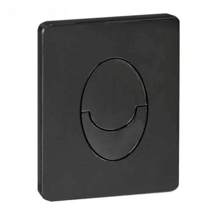 Панель смыва пластиковая Koer KT-0606-05 157x198x3mm, закругленная кнопка (KR5343)