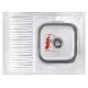 Мойка кухонная Zerix Z8060R-08-180MD (micro decor) (ZS0610) Мойка кухонная Zerix Z8060R-08-180MD (micro decor) (ZS0610)