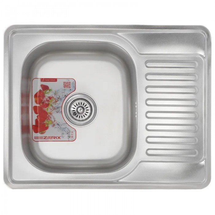 Мойка кухонная Zerix Z6350-06-160D (decor) (ZM0562) Мойка кухонная Zerix Z6350-06-160D (decor) (ZM0562)