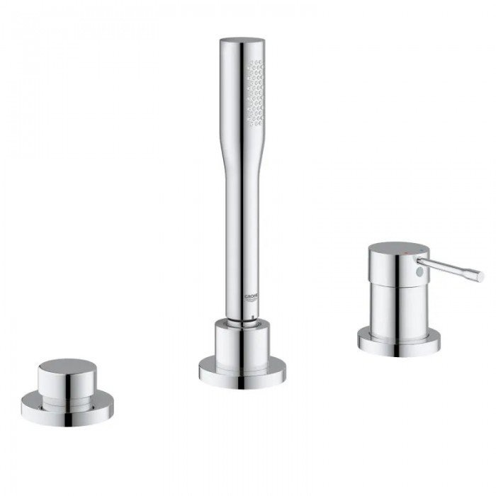 Смеситель для ванны Grohe Essence на 3 отверстия (19976001) Смеситель для ванны Grohe Essence на 3 отверстия (19976001)