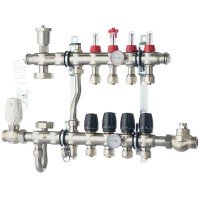 Колектор з вбудованим зміш. вузлом Koer KR.S1011-4 1 "х4 SUS304 і євроконус 3/4-16 (KR2927) Колектор з вбудованим зміш. вузлом Koer KR.S1011-4 1 "х4 SUS304 і євроконус 3/4-16 (KR2927)