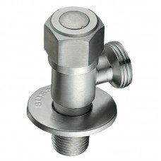 Кран для підключення сантехприладів Mixxus VAL-07-1/2x3/4 з нержавіючої сталі SUS304 (MI6810) Кран для підключення сантехприладів Mixxus VAL-07-1/2x3/4 з нержавіючої сталі SUS304 (MI6810)