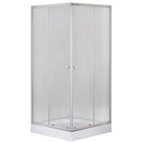 Душова кабіна з низьким піддоном Mixxus CUBIC SCT01-100x100x195-FB CHROME матове скло 4мм (MI690 Душова кабіна з низьким піддоном Mixxus CUBIC SCT01-100x100x195-FB CHROME матове скло 4мм (MI690