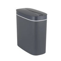 Мусорное ведро сенсорное овальное Mixxus Flat-TC0109 Graphite 9 л цвет графит (MI7075) Мусорное ведро сенсорное овальное Mixxus Flat-TC0109 Graphite 9 л цвет графит (MI7075)