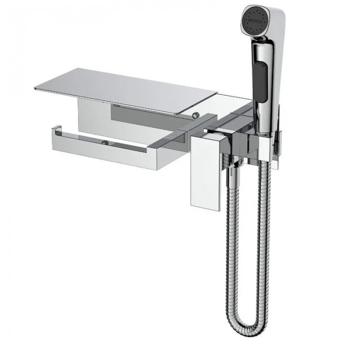 Змішувач для гігієнічного душу Mixxus Premium MARK 069 з тримачем для туалетного паперу (MI6786) Змішувач для гігієнічного душу Mixxus Premium MARK 069 з тримачем для туалетного паперу (MI6786)