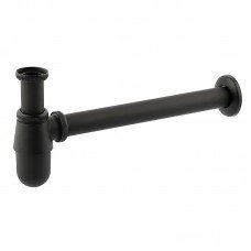 Сифон для раковины Champion SIPHON-01 BLACK без выпуска (под донный клапан) без ревизии (Цвет черны Сифон для раковины Champion SIPHON-01 BLACK без выпуска (под донный клапан) без ревизии (Цвет черны