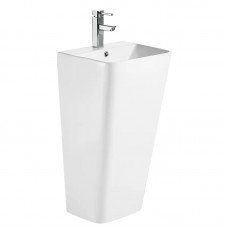 Раковина моноблок Mixxus STYLE-1101 с отверстием под смеситель и переливом 440х380х830mm (MI6696) Раковина моноблок Mixxus STYLE-1101 с отверстием под смеситель и переливом 440х380х830mm (MI6696)