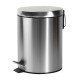 Мусорное ведро круглое Zerix Solo-TC0105 SS Color 5 л цвет нержавейка (ZX5897)