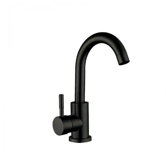 Смеситель для умывальника Champion SUS-011-B Black с нерж. стали SUS304 (Цв.черный) (CH0346) Смеситель для умывальника Champion SUS-011-B Black с нерж. стали SUS304 (Цв.черный) (CH0346)