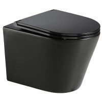 Унитаз подвесной Mixxus Premium Bevel-0301-R Black 515x355x365mm, система смыва RIMLESS (MP6471) Унитаз подвесной Mixxus Premium Bevel-0301-R Black 515x355x365mm, система смыва RIMLESS (MP6471)