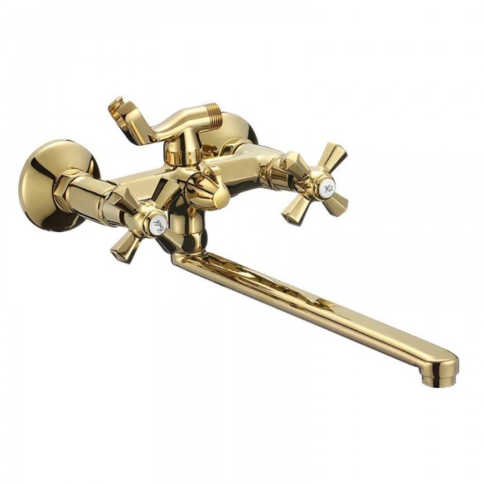 Смеситель для ванны Mixxus Premium Retro Gold-140 (MI5849) Смеситель для ванны Mixxus Premium Retro Gold-140 (MI5849)