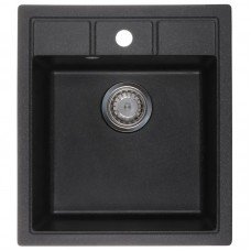 Мойка кухонная Zerix ZS-4651S-03 Черная (ZX4564)