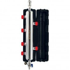 Гидрострелка Koer KR.S1032 4/2 (с воздухоотвод. и дренаж. краном) 1" НР SUS304 (KR2959)