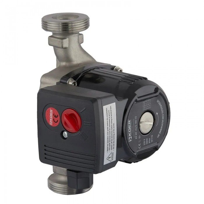 Насос рециркуляционный Koer KP.RP-25/6-180 SS (с гайками) (KP2795) Насос рециркуляционный Koer KP.RP-25/6-180 SS (с гайками) (KP2795)