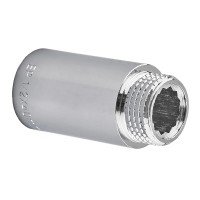 Подовжувач Europroduct EP.E040.Chr - 1/2"MF-40мм хром (EP6126) Подовжувач Europroduct EP.E040.Chr - 1/2"MF-40мм хром (EP6126)