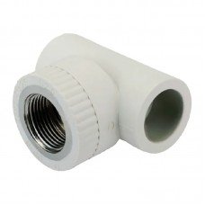 Трійник ВР 20x1/2F PPR Koer K0103.PRO (KP0123) Трійник ВР 20x1/2F PPR Koer K0103.PRO (KP0123)