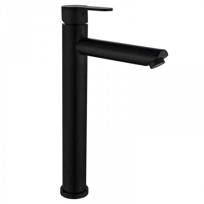 Змішувач для умивальника Zerix DAX-001-A-High Black з нерж. сталі SUS304 (ZX4810) Змішувач для умивальника Zerix DAX-001-A-High Black з нерж. сталі SUS304 (ZX4810)