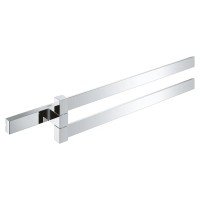 Двойной держатель для полотенец Grohe Selection Cube (40768000) Двойной держатель для полотенец Grohe Selection Cube (40768000)