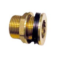 Врізка в бак з контргайкой Europroduct EP.0430 - 1/2" (латунна) (EP6186)