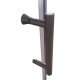 Душевая кабина без поддона Koer SR SC03-90x90x200-TR-07 прозрачное стекло Easy Clean 6мм, графит (K