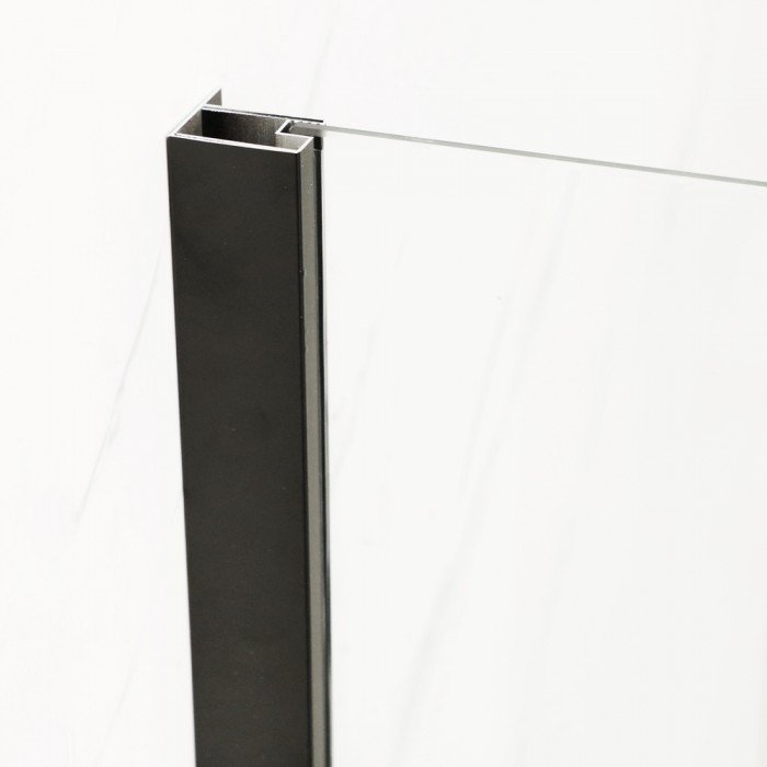 Душевая кабина без поддона Mixxus Premium DIVERSE SC03-100x80x195-TR Black прозрачное стекло 6мм (M