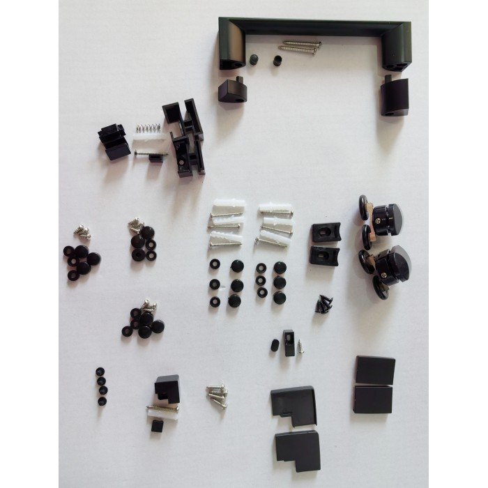 Душевая кабина без поддона Mixxus Premium DIVERSE SC03-100x80x195-TR Black прозрачное стекло 6мм (M