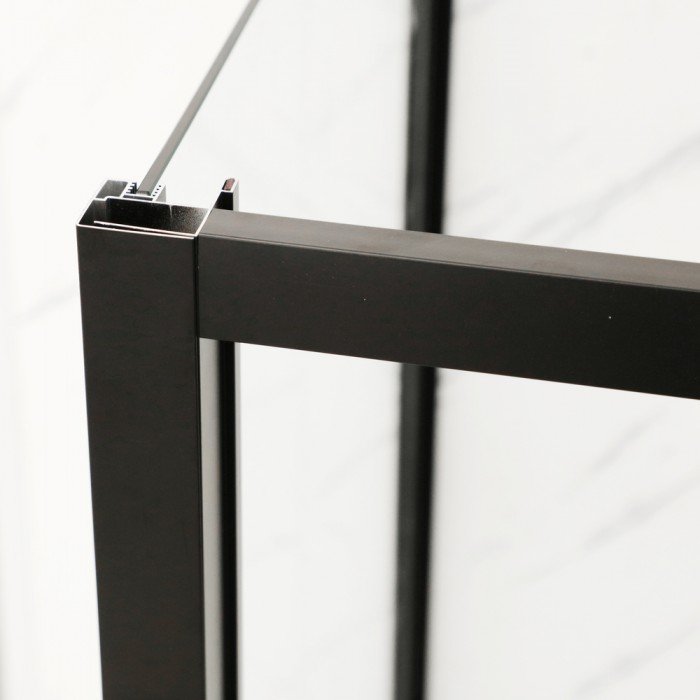 Душевая кабина без поддона Mixxus Premium DIVERSE SC03-100x80x195-TR Black прозрачное стекло 6мм (M